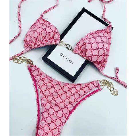 gucci bikini rose|Gucci bikini dupe.